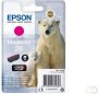 Epson Polar bear Singlepack Magenta 26 Claria Premium Ink (C13T26134012) - Thumbnail 2