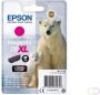 Epson Polar bear Singlepack Magenta 26XL Claria Premium Ink (C13T26334012) - Thumbnail 1