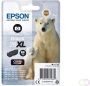 Epson Polar bear Singlepack Photo Black 26XL Claria Premium Ink (C13T26314012) - Thumbnail 1