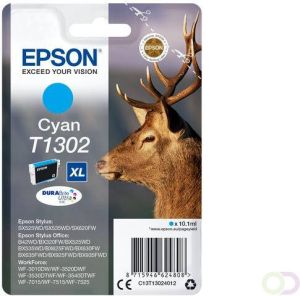 Epson Stag inktpatroon Cyan T1302 DURABrite Ultra Ink (C13T13024022)