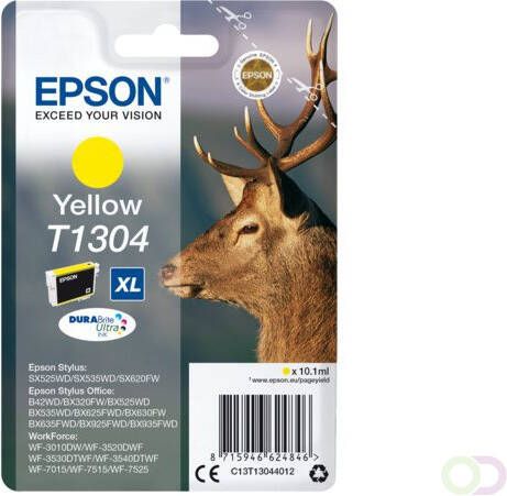 Epson Stag inktpatroon Yellow T1304 DURABrite Ultra Ink (C13T13044012)