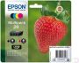 Epson Strawberry Multipack 4-colours 29 Claria Home Ink (C13T29864012) - Thumbnail 2