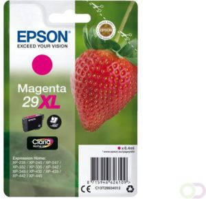 Epson Strawberry Singlepack Magenta 29XL Claria Home Ink (C13T29934012)