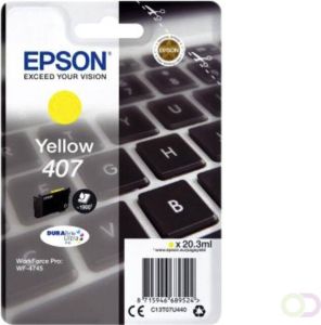 Epson WF-4745 inktcartridge 1 stuk(s) Origineel Hoog (XL) rendement Geel (C13T07U440)