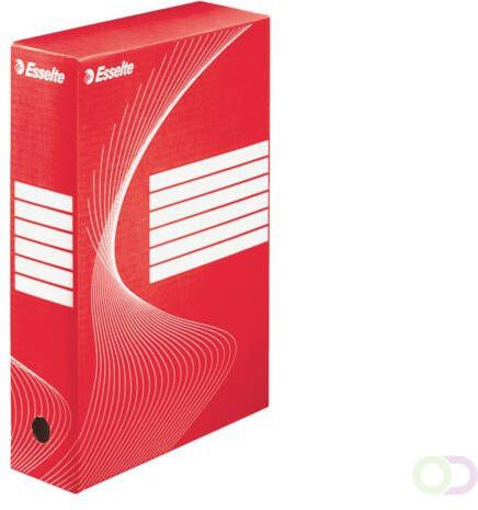 Esselte Archiefdoos Boxycolor 80mm 352x250mm rood