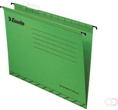 Esselte hangmappen voor laden Pendaflex Plus tussenafstand 330 mm groen doos van 25 stuks