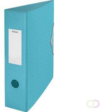 Esselte ordner Colour&apos;Breeze ft A4 uit polyfoam rug van 7 5 cm blauw - Foto 2