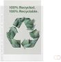Esselte premium geperforeerde showtas 100 % gerecycleerd ft A4 maxi 100 micron pak van 100 stuks - Thumbnail 2