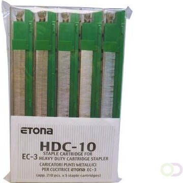 Etona nietjescassette voor EC-3 capaciteit 41 55 blad pak van 5 stuks