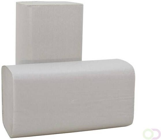 Cleaninq Handdoek Z-vouw 2l 230x240mm 20x190st wit