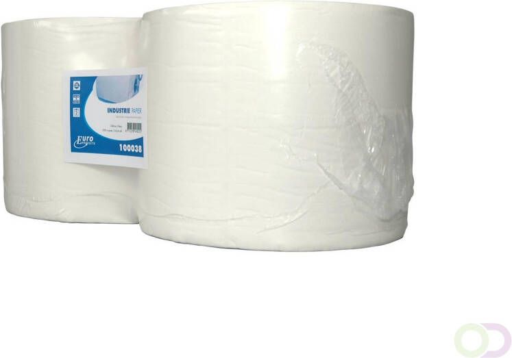 Euro Products Poetspapier cellulose 2-laags 1000vel 380m