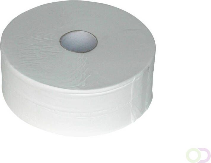 Europroducts toiletpapier Maxi Jumbo 2-laags 380 meter eco pak van 6 rollen