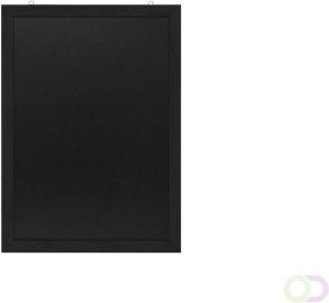 Europel Krijtbord met lijst 60x84cm zwart