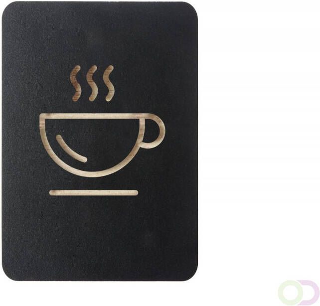 Europel Pictogram Koffie zwart