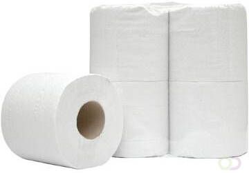 Europroducts toiletpapier 2 laags 400 vellen pak van 4 rollen