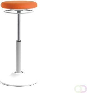 Euroseats Zit-sta kruk Mango Oranje wit