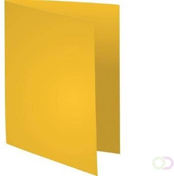 Exacompta dossiermap Forever met zichtrand ft A4 pak van 100 geel