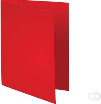 Exacompta dossiermap Forever met zichtrand ft A4 pak van 100 rood