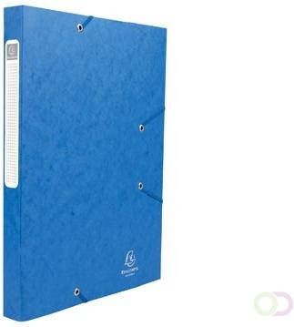 Exacompta Elastobox Cartobox rug van 2 5 cm blauw 5 10e kwaliteit