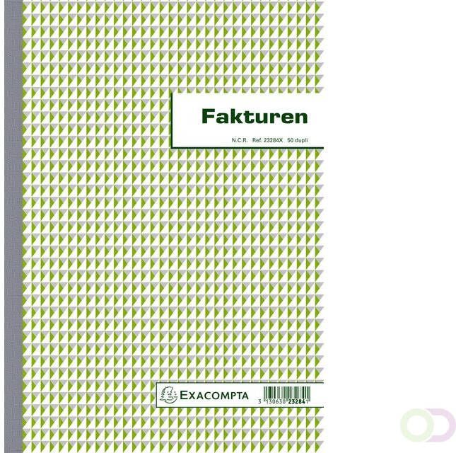 Paagman Exacompta facturen ft 29 7 x 21 cm dupli verticaal Nederlandstalig - Foto 2