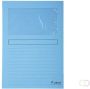 Exacompta L-map met venster Forever pak van 100 stuks lichtblauw - Thumbnail 3