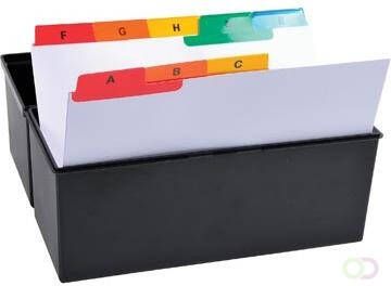Exacompta tabbladen voor systeemkaartenbakken 25 tabs ft A5