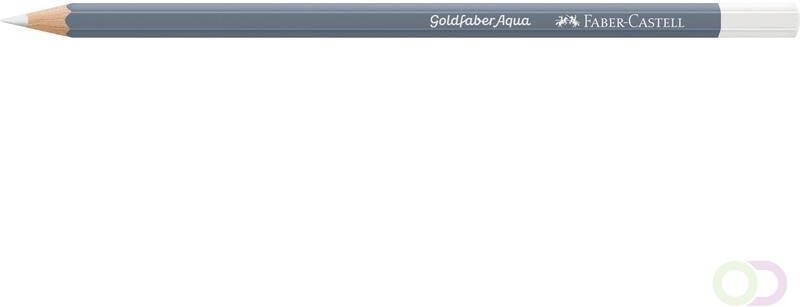 Faber Castell aquarelkleurpotlood Faber-Castell Goldfaber 101 wit