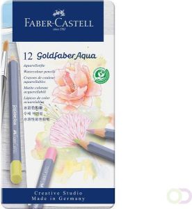 Faber Castell Aquarelpotlood Faber-Castell Goldfaber blik a 12st. Pastel Creative Studio