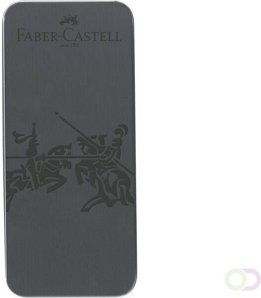 Faber Castell Balpen en vulpen Faber-Castell Grip Antraciet in giftbox. Inhoud: 1x FC-140944 en 1x FC-144175