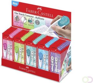Faber Castell correctieroller Faber-Castell One Touch met 1 vulling