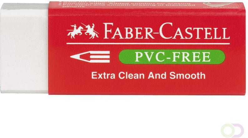 Faber Castell gum Faber-Castell 7095-20 wit