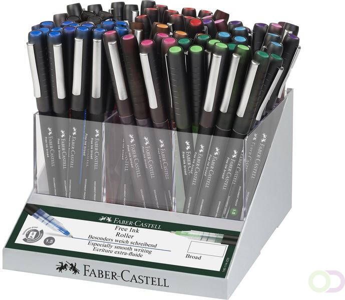 Faber Castell Inktroller Faber-Castell 1.5mm in display Ã¡ 72 stuks