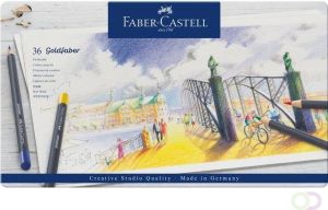 Faber-Castell Kleurpotloden Goldfaber set Ã  36 stuks assorti