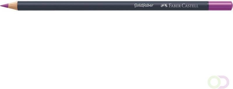 Faber Castell kleurpotlood Faber-Castell Goldfaber 134 karmozijnrood
