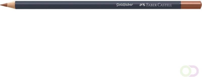 Faber Castell kleurpotlood Faber-Castell Goldfaber 283 gebrande sienna