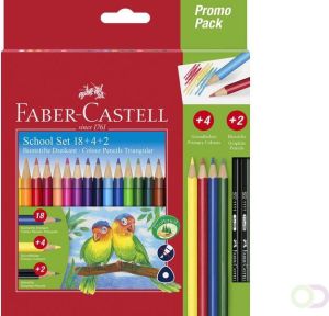 Faber Castell kleurset Faber-Castell Trianular
