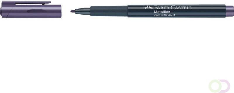 Faber Castell Marker Faber-Castell Metallic Date with Violet