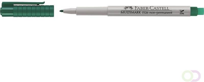 Faber Castell marker Multimark non permanent M groen