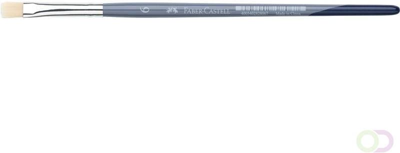 Faber Castell penseel Faber-Castell platte kwast nr. 6