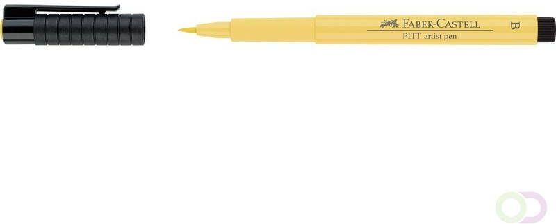 Faber Castell tekenstift Faber-Castell Pitt Artist Pen Brush 108 donker cadmium geel