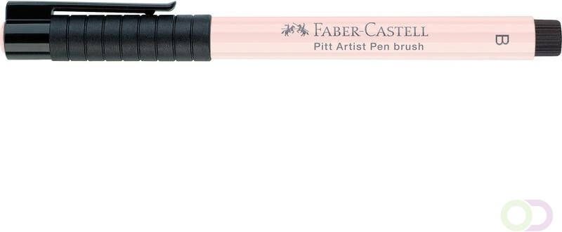 Faber Castell tekenstift Faber-Castell Pitt Artist Pen Brush 114 bleekroze