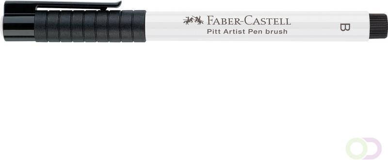Faber Castell tekenstift Pitt Artist Pen B 101 wit
