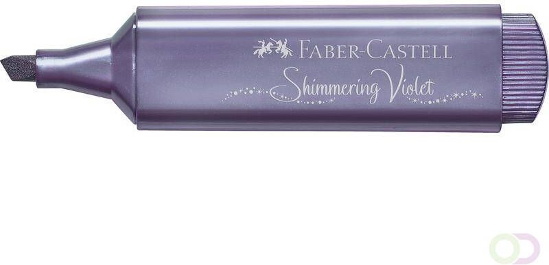 Faber Castell Tekstmarker Faber-Castell 46 metallic paars