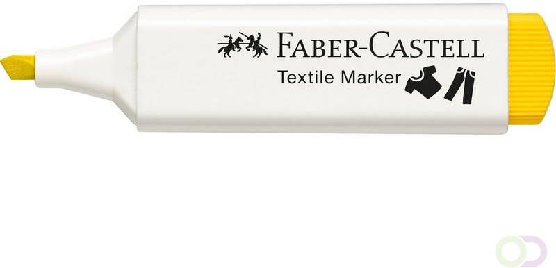 Faber Castell Textielmarker Faber-Castell Geel