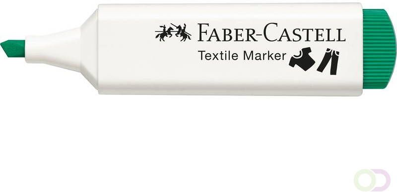 Faber Castell Textielmarker Faber-Castell Groen