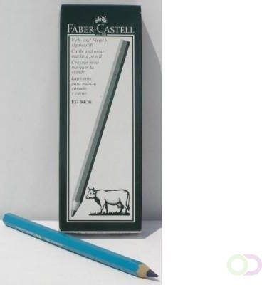 Faber Castell vleessigneerstift potlood Faber-Castell blauw