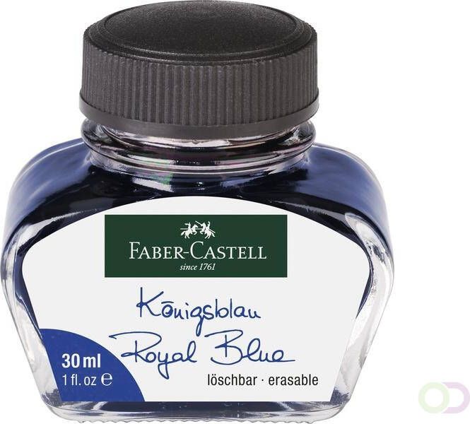 Faber Castell vulpeninkt Faber-Castell koningsblauw flacon 30 ml