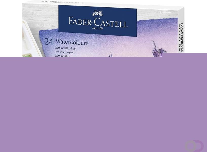 Faber Castell Waterverf palet Ã  24 kleuren assorti