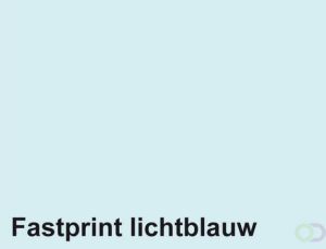 Fastprint Kopieerpapier A4 160gr lichtblauw 50vel