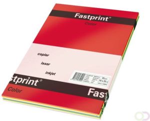 Fastprint Kopieerpapier A4 80gr 5 felle kleuren 250vel
